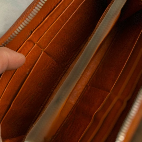 Prada Wallet -burnt orange - Picture 2 of 9